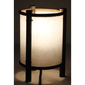 com Dimmable Decorative Lamp   Classy Plain White Round Shoji Lantern 