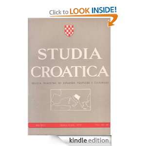   Edition) Instituto de Cultura Croata  Kindle Store