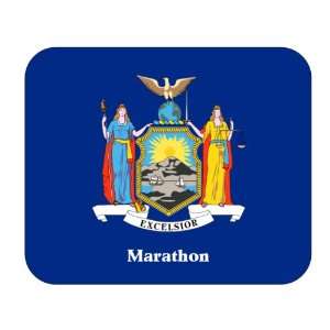  US State Flag   Marathon, New York (NY) Mouse Pad 