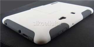   Incipio LG Optimus Pad Wht Shell+Gray Gel Case Cover+Kickstand  