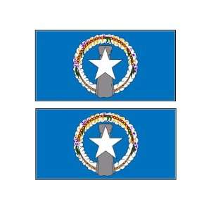 Northern Mariana Islands Flag Stickers Decal Bumper Window Laptop 