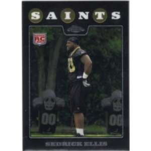 Sedrick Ellis New Orleans Saints 2008 Topps Chome #TC229 Rookie 