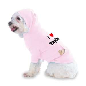  I Love/Heart Taylor Hooded (Hoody) T Shirt with pocket for 