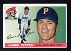   PEPPER pirates ROOKIE 1955 TOPPS # 147 VERY GOOD NO CREASES