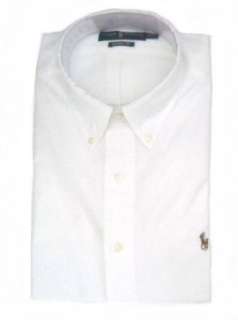    down Dress Shirt in White, Multi colored Pony  CUSTOM FIT Clothing
