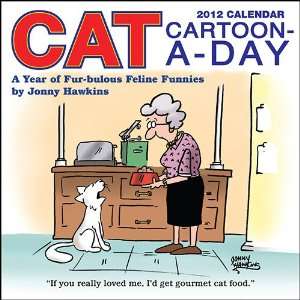  Cat Cartoon A Day 2012 Boxed Calendar