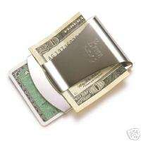 Personalized Smart Money Clip   Credit Card Holder  