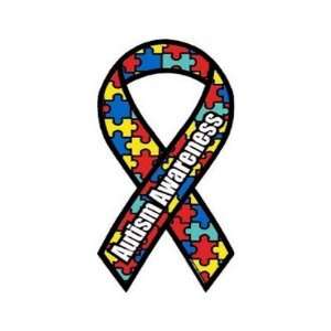  Autism Awareness Round Sticker 