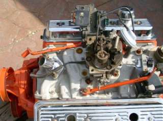 1978 Chevrolet SBC 350 4 Bolt Mains Engine, Recent Rebuild Partial EFI 