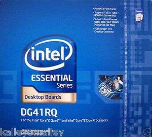 Intel BOXDG41RQ DG41RQ microATX LGA775 DDR2 New Retail Box With 