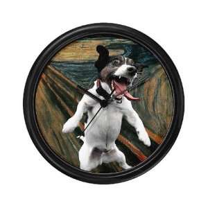  Jack Russell The Scream Pets Wall Clock by  