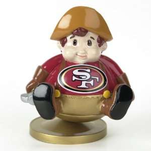  San Francisco 49ers NFL Wind Up Musical Mascot (5 inch 