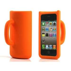 Cute Mug / Cup Silicone Protective Case Cover for iPhone 4 / iPhone 4S 