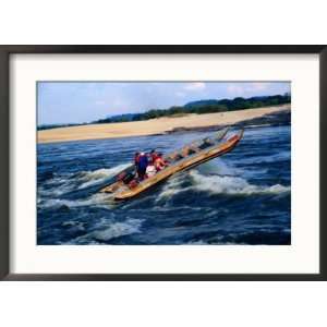  Speedboat in the Rapids of Orinoco River, Puerto Ayacucho 