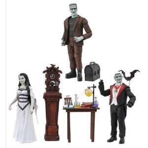  Munsters Select Munsters Figure Set Of 3 Toys & Games