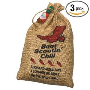 Leonard Mountain Boot Scootin Chili (Traditional Red Chili), 12 Ounce 