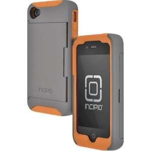  Dark Gray/Orange Stowaway Credit Card Hard Shell Case for 