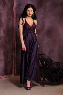 Satin Nightgown Nightdress Luxury Womens Sleepwear NIB  