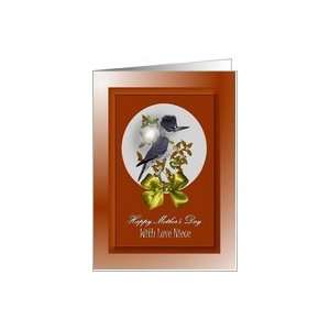  Niece / Happy Mothers Day ~ Belted Kingfisher Card 
