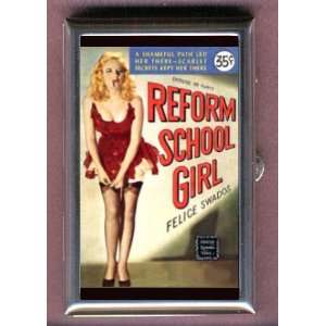  REFORM SCHOOL GIRL PULP Coin, Mint or Pill Box Made in 