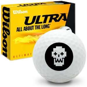 Pixel Skull   Wilson Ultra Ultimate Distance Golf Balls  
