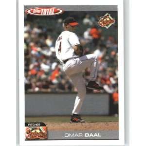  2004 Topps Total #99 Omar Daal   Baltimore Orioles 