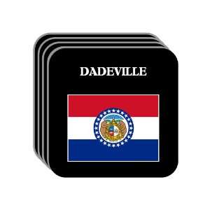  US State Flag   DADEVILLE, Missouri (MO) Set of 4 Mini 