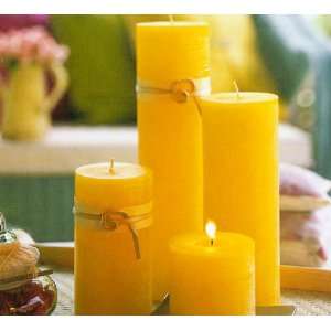  Timber Apricot Candles   3d x 9h (Unscented)