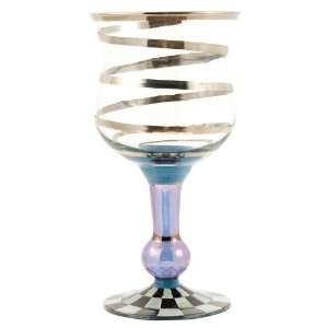  Whirligig Wine Glasss by MacKenzie Childs Ltd. Kitchen 