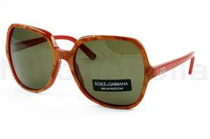   & GABBANA SUNGLASSES DG 4075 1623/73 RED w MARBLE DESIGN NEW  