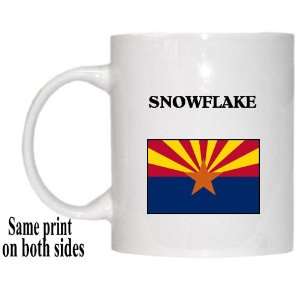    US State Flag   SNOWFLAKE, Arizona (AZ) Mug 