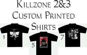 Killzone Custom Fan Shirts PS3  