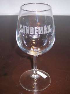 SANDEMAN TALL STEMMED WINE SHERRY PORT GLASS  BRAND NEW  