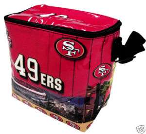 SAN FRANCISCO 49ERS COOLER BAG ICE CHEST LUNCH BOX  