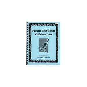  French Folk Songs Children Love   Book/CD Musical 