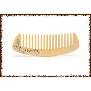  Tans Hand Painted Boxwood Comb Blue Wind Beauty