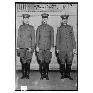  Capt. R. M. Danford,Capt. Waldo C. Potter,Capt. Moretti 