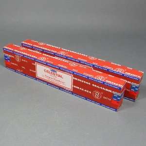  Satya Celestial Incense Sticks, 2 x 15 Gram Box, 30 Grams 