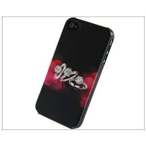  New Unique Love Ring Pattern Hard Back Case f iPhone 4 4S 
