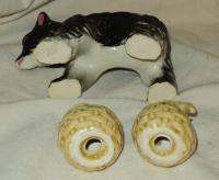 Unusual Bear with Side Salt & Pepper Shakers (Old)  