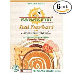 Sanskriti Dal Darbari, 10.6 Ounce Packages (Pack of 6)  