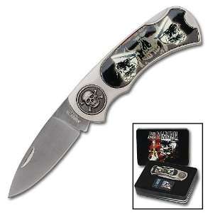 Once A Marine Knife and Lighter Gift Set  Sports 