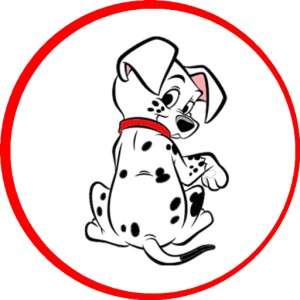 101 Dalmations   Edible Photo CupCake Toppers 12 or 24  