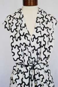 Diane Von Furstenberg DvF Damiana Dress 6 UK 10 NWT Silk Scarf Draped 