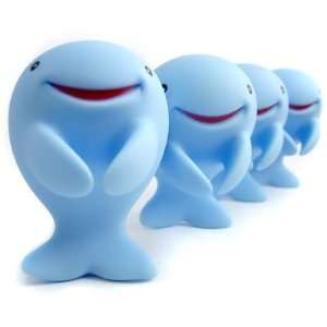  Set 4 Cute Whale Toothbrush Holder Stand Bathroom 