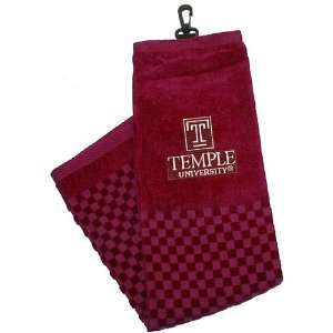    Temple Owls Embroidered Towel from Team Golf
