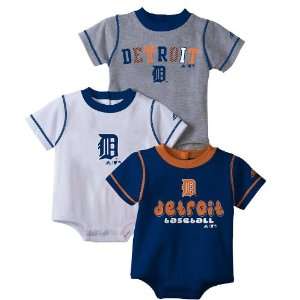  Detroit Tigers 3 Piece Baby Body suit set Sports 