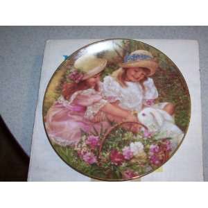   Morning Visitors Collector Plate By Sandra Kuck 