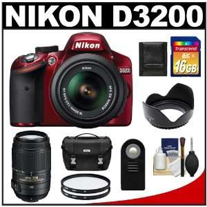  Nikon D3200 Digital SLR Camera & 18 55mm G VR DX AF S Zoom 