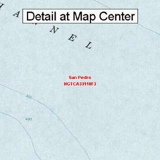  USGS Topographic Quadrangle Map   San Pedro, California 